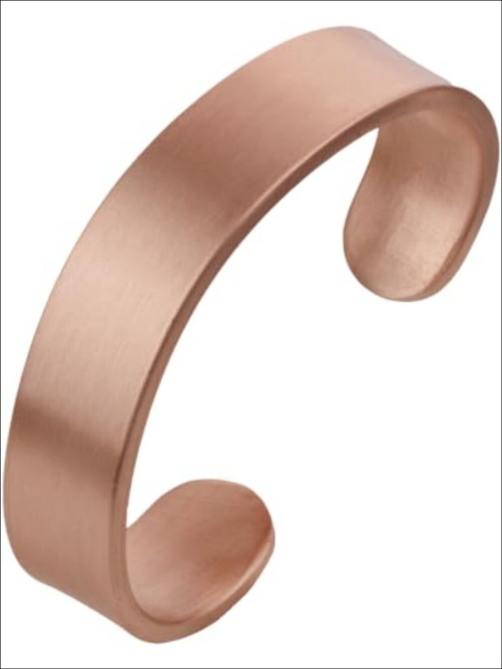 Extra Thick 3mm Pure Turkish Copper Cuff Bracelet Unisex Adjustable
